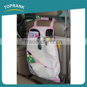 Fashion Design Women Style Pink Backseat Hanging Car Organizer Bag thumbnail-1