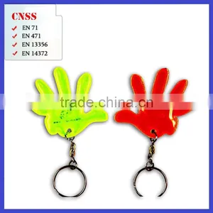 Soft PVC Reflective Pendant Custom Safety Glow in Dark PVC Hanger thumbnail-2