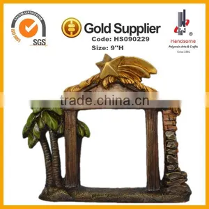 9''H Resin Religious Nativity Set thumbnail-1