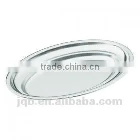Stainless Steel Oval Dinner Plates thumbnail-1
