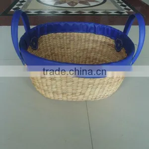 WATER HYACINTH HANDBAG/ BASKET TCC-HB15 thumbnail-1