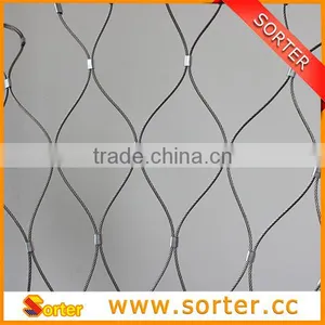 Stainless Steel Wire Rope Aviary Mesh,zoo Animal Mesh Fence for Sale thumbnail-5