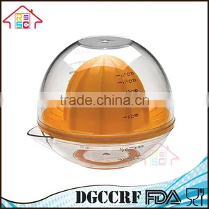 NBRSC Progressive Dome Lid Manual Citrus Juicer Lemon Juice Extractor Hand Plastic Lemon Squeezer thumbnail-1