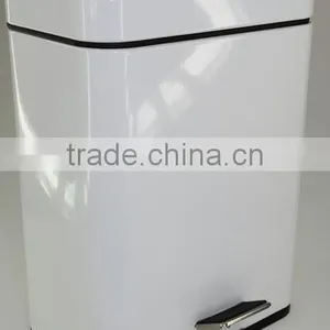Colorful Metal Trash Can With Stainless Steel Pedal thumbnail-4