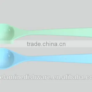 Melamine Spoon,Long Handle Melamine Coffee Spoon thumbnail-1