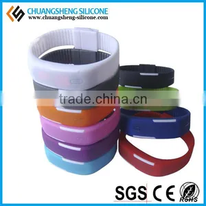 Led Display Watch, Silicone Wristwatch, Time Watches thumbnail-5