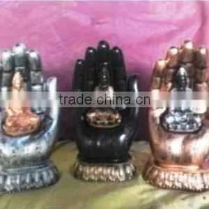 Attractibve Hand-Carved Colorful Buddha Statue thumbnail-1
