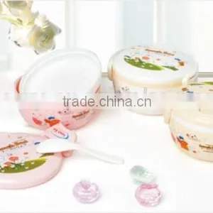Plastic Large Round Double Lunch Boxes/Insulation Boxes thumbnail-1