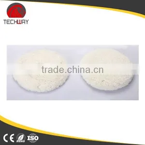 Factory Wholesale Durable Lamb Wool Polishing Disc/marble Polishing Pads/wool Buffing Pad for Polishing thumbnail-1