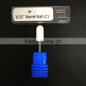 Medium Type White Ceramic Drill Bit Abrasive Ceramic Nail Drill Bits thumbnail-1