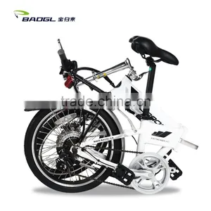 20inch Folable Tube Battery Bike Electric Folding Bike With Bafang Brushless Hub Motor thumbnail-4