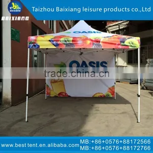 Hot Wholesale Steel 10*10ft of Family White Pop up Tent thumbnail-5