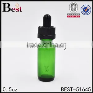 0.5oz Essential Oil Dropper Boston Bottle for Cosmetic Oil thumbnail-1
