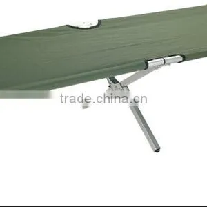 Outdoor Furnitute Steel Frame Folding Portable Camping Bed thumbnail-2