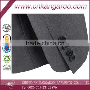 Polyester Viscose Breathable Custom Classic Business Mens Blazer thumbnail-2