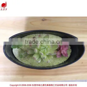 Artificial Mini Plant Potted Succulent Combination Mini Succulent thumbnail-5