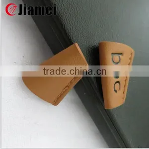 Hole Cord pu Leather Lock Stoppers Colored Leather Cord Stoppers thumbnail-1