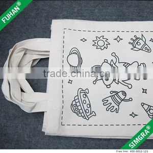 Wholesale Printed Canvas Bag, Canvas Cotton Bag thumbnail-3