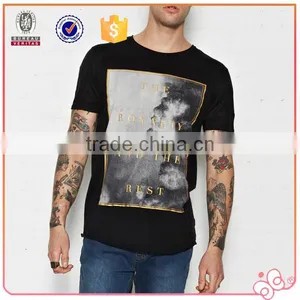 2016 New Design Men Custom T-shirt Softtextile thumbnail-2