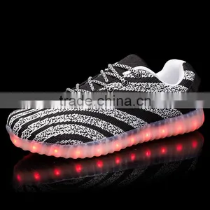 Black/white LED Shoes thumbnail-1