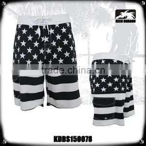 2016 Wholesale Custom Made Men Beach Short Summer Sublimation Surf Short thumbnail-2
