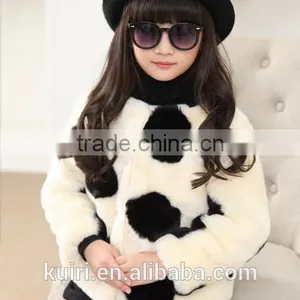 Fashion Kids Clothes Winter Fur Coat for Girls Baby Jackets Parka Elegant Clothing Outerwear Luxury Faux Fur thumbnail-2