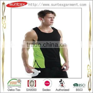 Suntex Women Hot Sale Fitness Gym Wear Men Tank Vest Sports Tank Top thumbnail-1