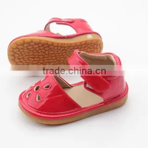 2017 Spring and Summer Children Shoes Silver Glitter Squeaky Shoes thumbnail-6