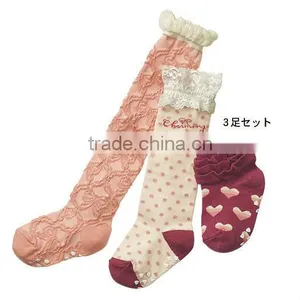 2016 New Arrival Kid & Baby Socks Princess Baby Girls Long Sock Lace Girls Socks thumbnail-1