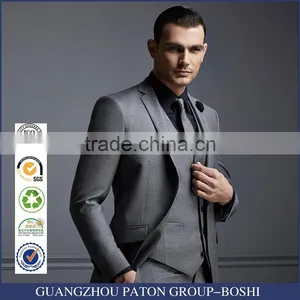 Bespoke Suit Dress Sample Formal Tailor Made Slim Fit Suits For Men Italian thumbnail-1