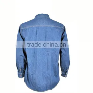 Popular Blue Casual Shirt Desgin For Men thumbnail-5
