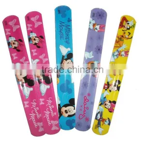 Hot Selling Design Custom Printed Slap Band Bracelet thumbnail-2