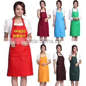 Advertising Aprons Custom Pure Korean Uniforms it Polyester Apron Custom Logo Gifts Promotional Apron Manufacturers thumbnail-1