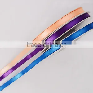 1/4" Polyester Satin Ribbon Single Faced thumbnail-2
