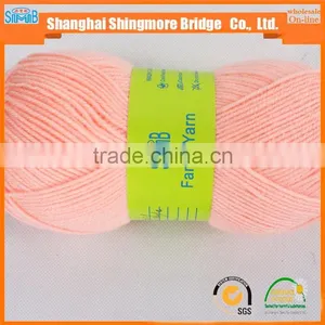 China Yarn Supplier Cheap Wholesale High Quality Double Acrylic Yarn 100% With 50 Gram for Hand Knitting thumbnail-4