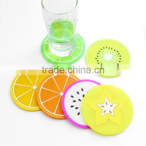 Creative Fruit Design Coffee Placemat Cartoon Drink Coaster Cup Glass Beverage Holder Pad Mat thumbnail-1