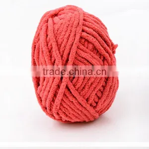 Polyester Chenille Blended Fancy Yarn thumbnail-1