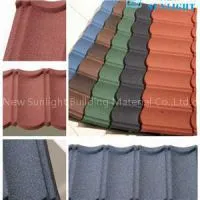 Bond Type Stone Coated Metal Roofing Tiles Roofing Sheets thumbnail-1
