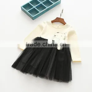 B22644A Autumn New Fashion Girl Cartoon Printting Dress thumbnail-4