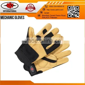 WINTER Mechanics Lined Pigskin Gloves Leather Work Riding thumbnail-2