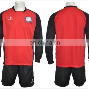 Wholesale Goalie Sports Wear Soccer Uniforms thumbnail-1