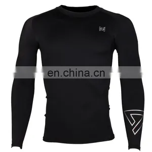 Blank Mma Bjj Rash Guard Customized From CHIAN Manufature thumbnail-2