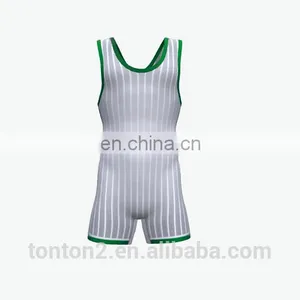 Sublimation Quick Dry New Wresting Singlet thumbnail-1