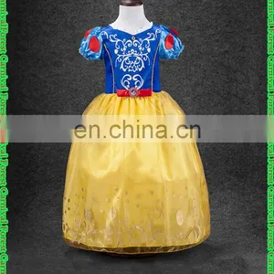 2016 Frozen Elsa Girl Party Dress , The New Children Dress Roses Frozen Elsa ANNA Dress Snow White79821-1 thumbnail-1
