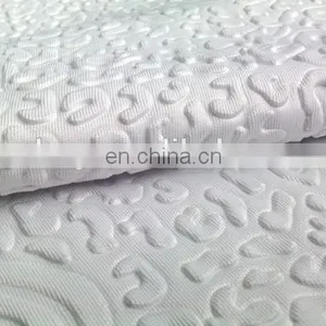 Winfar Knit Textile Hot Sell New Product Polyester 3D Embossed Scuba Fabric for Fashion Clothing thumbnail-2