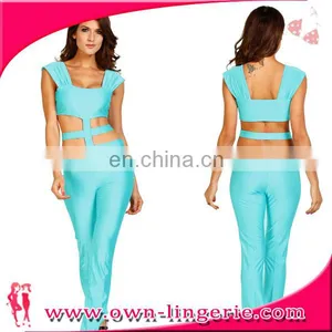 Black Sexy Vest Wide-legged Jumpsuit thumbnail-2