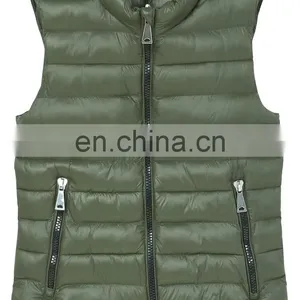 Chinese Manufacturer 100% Polyester Casual Women Padding Vest thumbnail-5
