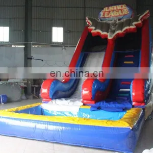 0.55mm PVC Tarpauln Inflatable Justice League Slide for Sale HT009 thumbnail-1