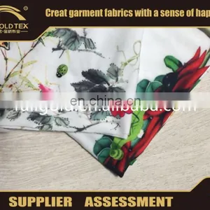 75D+72F DTY Emerizing Digital Print Flower Fabric For Home Textile thumbnail-2