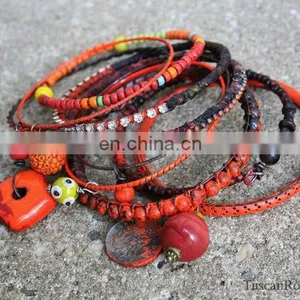 Colourful Seed Bead Bracelet thumbnail-1